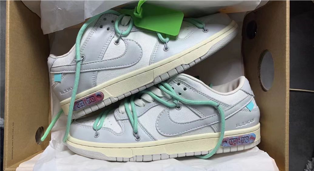 LF OFF WHITE x Nike Dunk SB Low The 50 NO.7 review 0