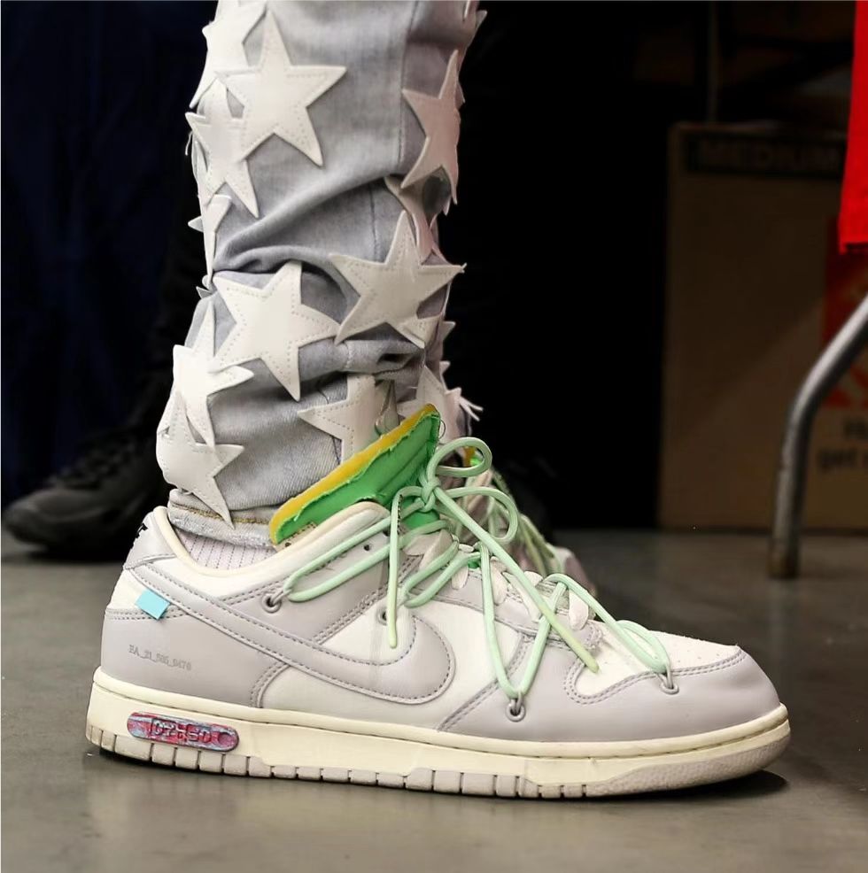 LF OFF WHITE x Nike Dunk SB Low The 50 NO.7 review 0