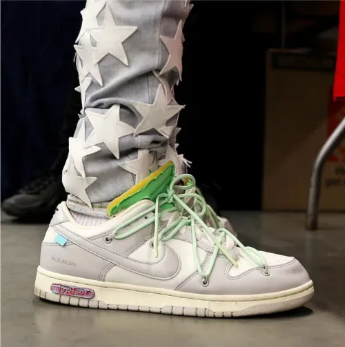 LF OFF WHITE x Nike Dunk SB Low The 50 NO.7 review 