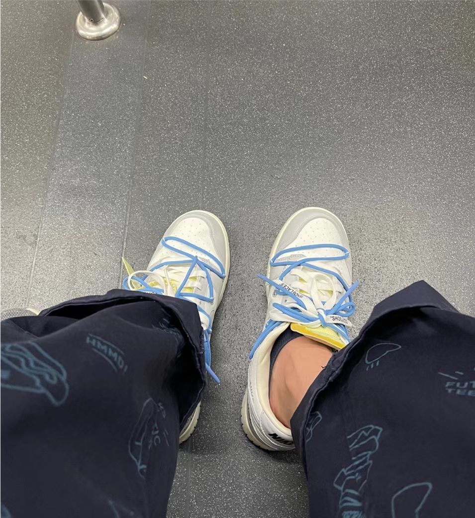 LF OFF WHITE x Nike Dunk SB Low The 50 NO.5 review 0