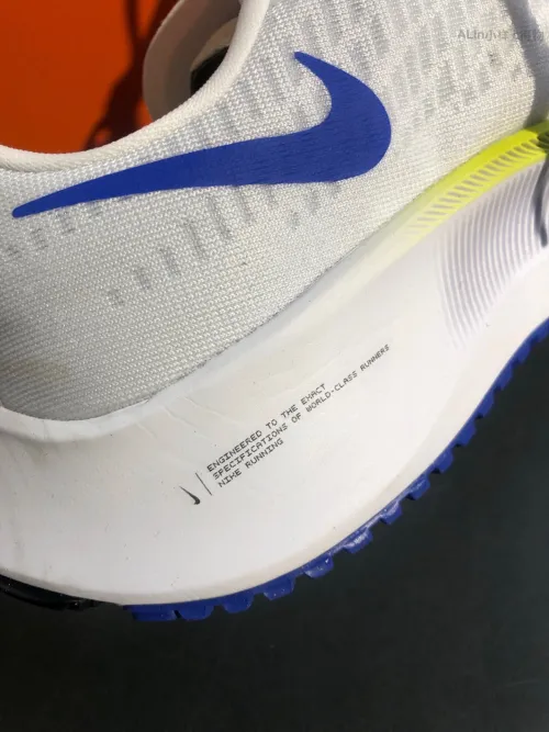Nike AIR ZOOM PEGASUS 37 White Green Blue review 