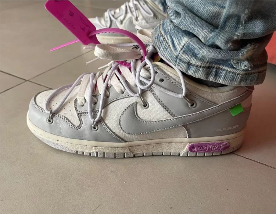 LF OFF WHITE x Nike Dunk SB Low The 50 NO.3 review 0