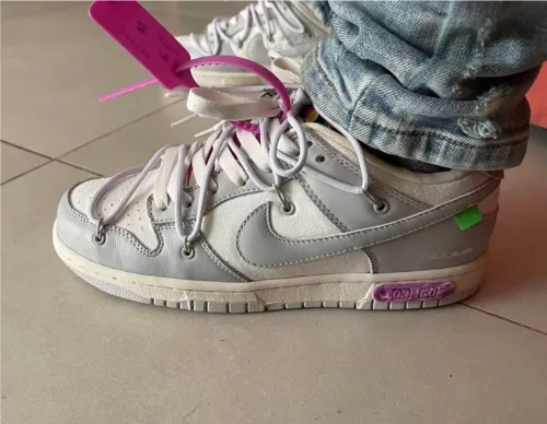 LF OFF WHITE x Nike Dunk SB Low The 50 NO.3 review 