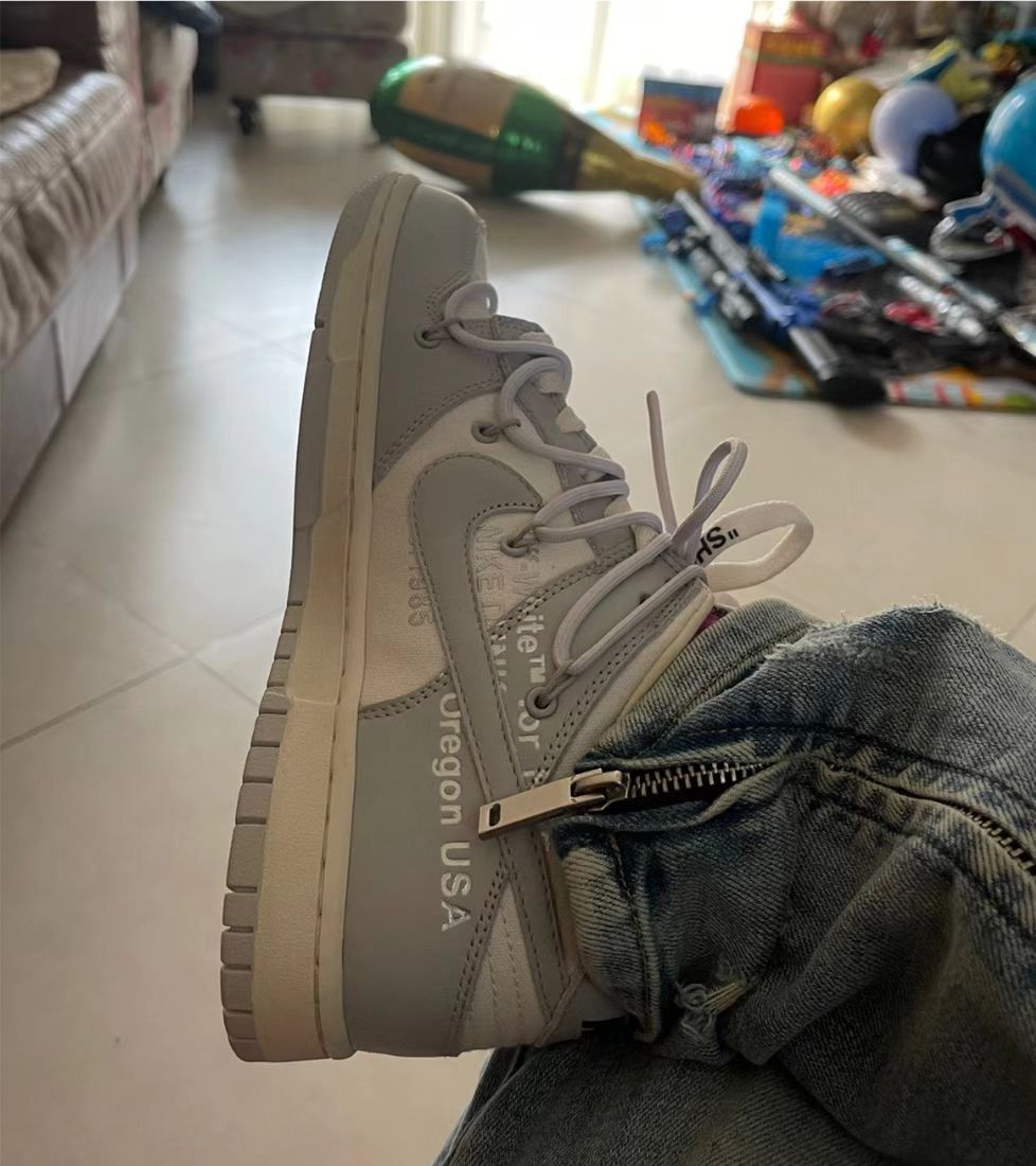 LF OFF WHITE x Nike Dunk SB Low The 50 NO.3 review 1