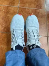 Nike AIR ZOOM PEGASUS 37 Grey Blue Red Mandarin Duck review 