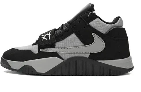 Travis Scott x Jordan Cut The Check Nice Kicks Black Charcoal review 