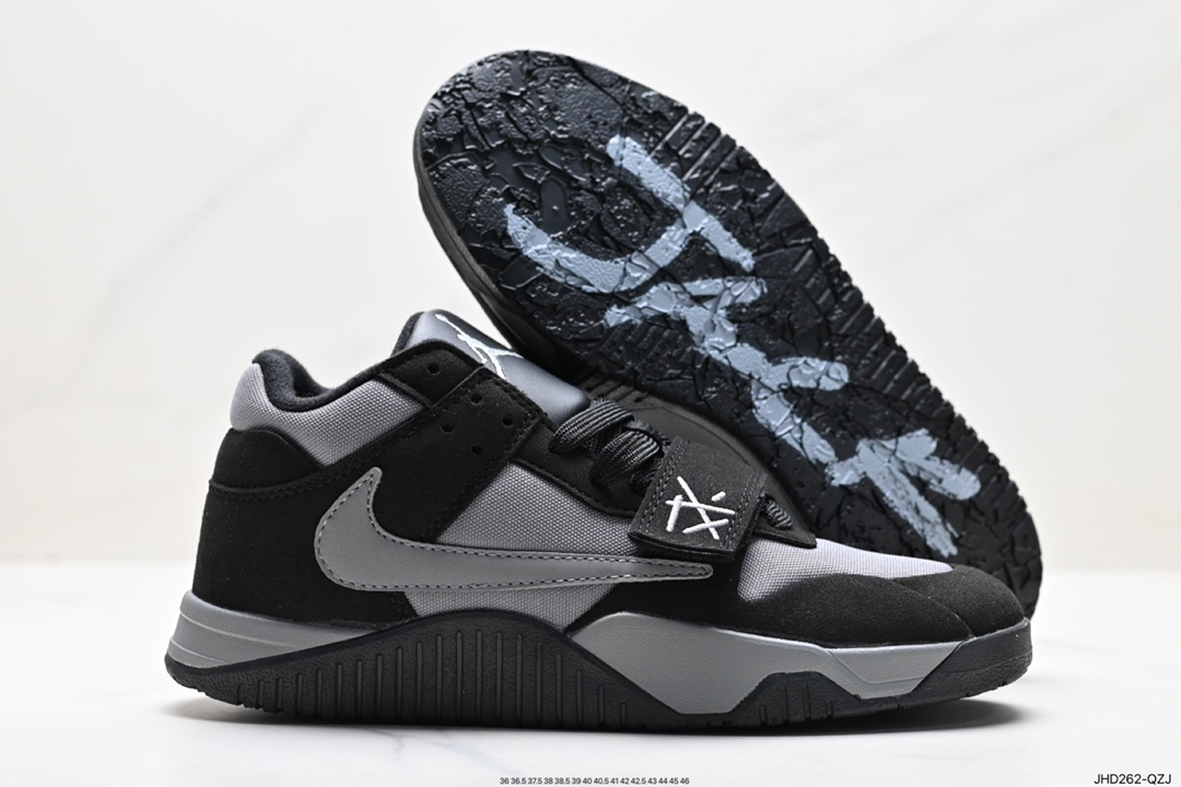 Travis Scott x Jordan Cut The Check Nice Kicks Black Charcoal review L. M. Mull 02