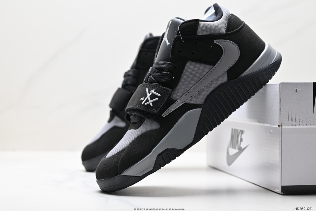 Travis Scott x Jordan Cut The Check Nice Kicks Black Charcoal review L. M. Mull 03