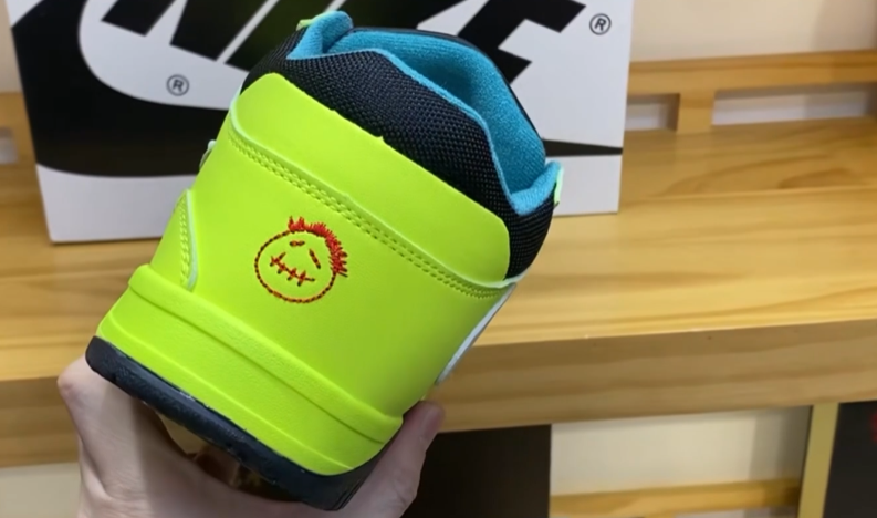 Travis Scott x Jordan Cut The Check Nice Kicks Fluorescent Green review WalPM 02