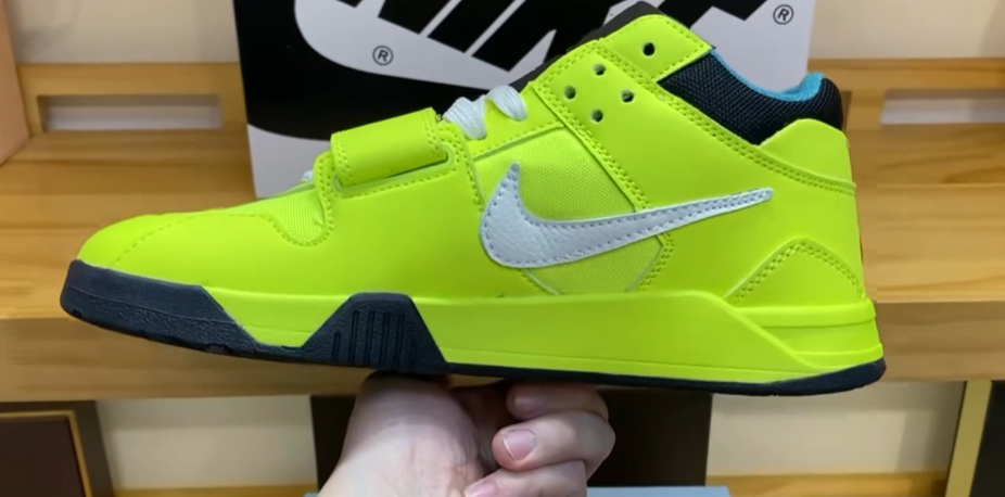 Travis Scott x Jordan Cut The Check Nice Kicks Fluorescent Green review WalPM 03