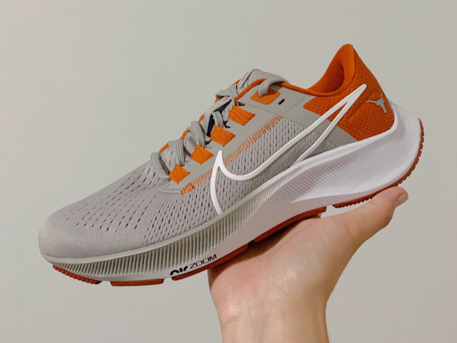 Nike AIR ZOOM PEGASUS 38 Grey White Orange review Jessica