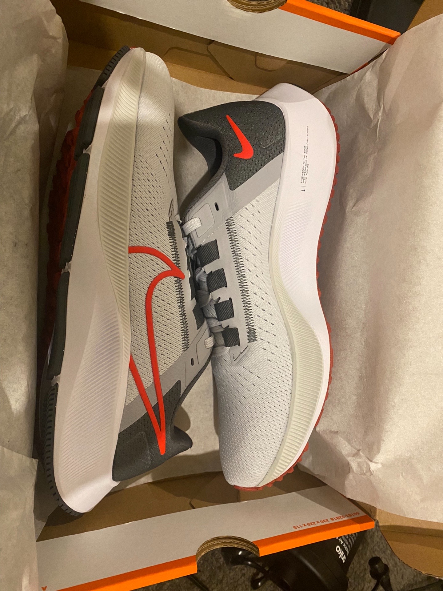 Nike AIR ZOOM PEGASUS 38 Black Gray Red review Megan