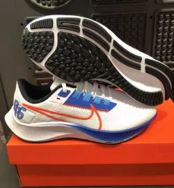Nike AIR ZOOM PEGASUS 38 White Blue Orange review Emma 03