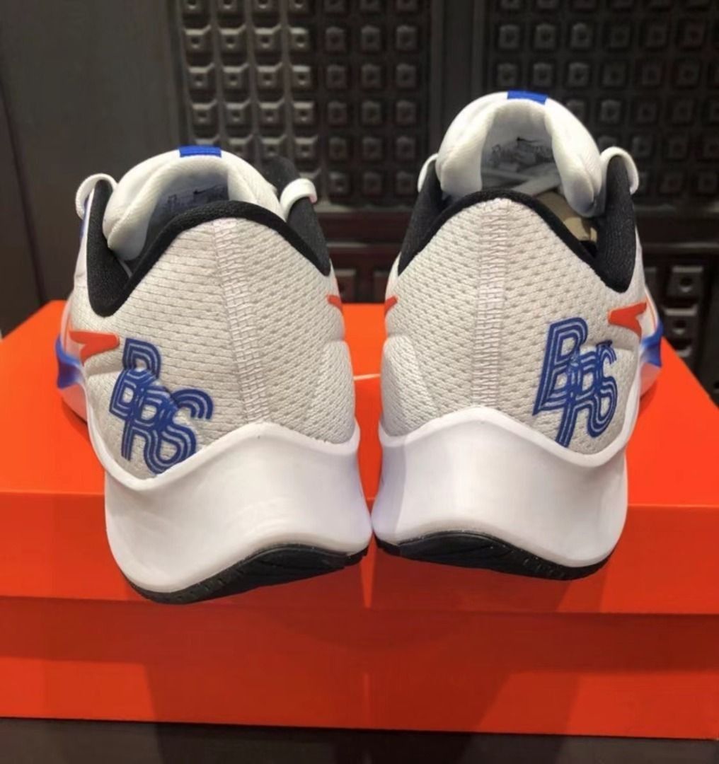 Nike AIR ZOOM PEGASUS 38 White Blue Orange review Emma 06