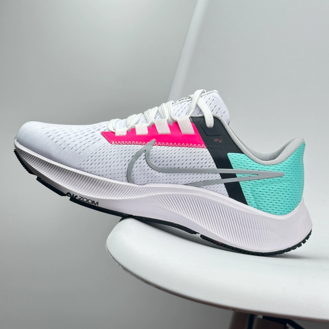 Nike AIR ZOOM PEGASUS 38 White Pink Green review Sophie