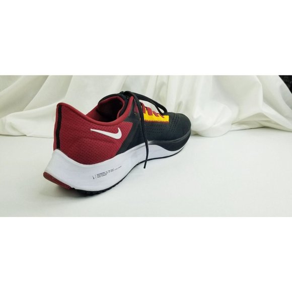 Nike AIR ZOOM PEGASUS 38 Black, Yellow, And Red review Brandon 03