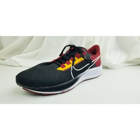 Nike AIR ZOOM PEGASUS 38 Black, Yellow, And Red review Brandon 04