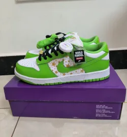 OG Supreme x Nike SB Dunk Low “Mean Green” review Keith