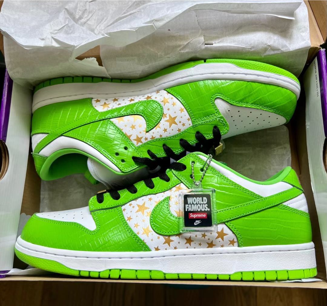 OG Supreme x Nike SB Dunk Low “Mean Green” review Anna