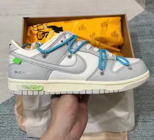 LF OFF WHITE x Nike Dunk SB Low The 50 NO.2  review 