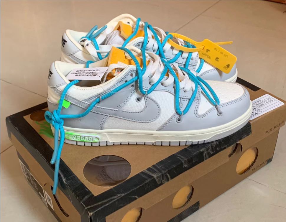 LF OFF WHITE x Nike Dunk SB Low The 50 NO.2  review 0