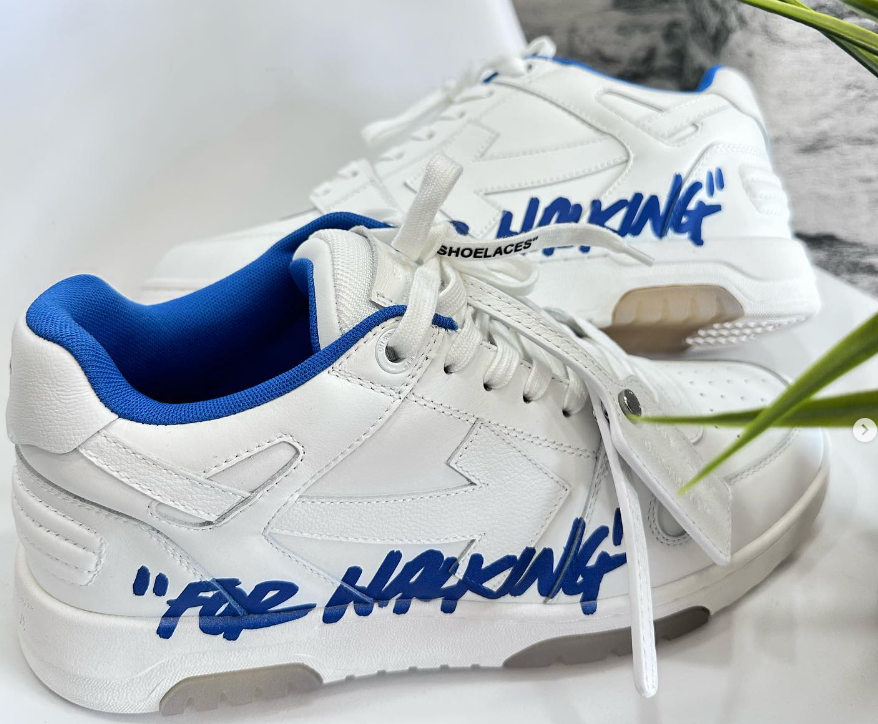 OFF-WHITE Out Of Beige Blue review John M. Nunn