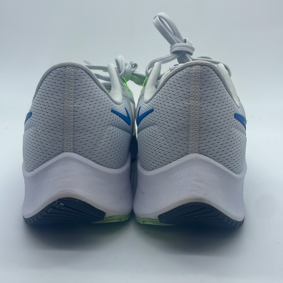  Nike AIR ZOOM PEGASUS 38 White Green Blue Tick review Thomas 01
