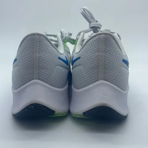  Nike AIR ZOOM PEGASUS 38 White Green Blue Tick review 