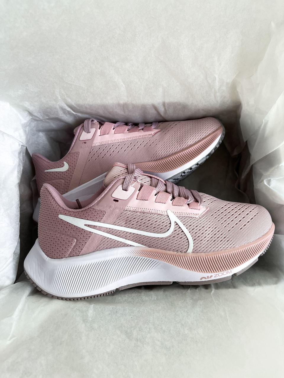 Nike AIR ZOOM PEGASUS 38 Pink White review Megan 01