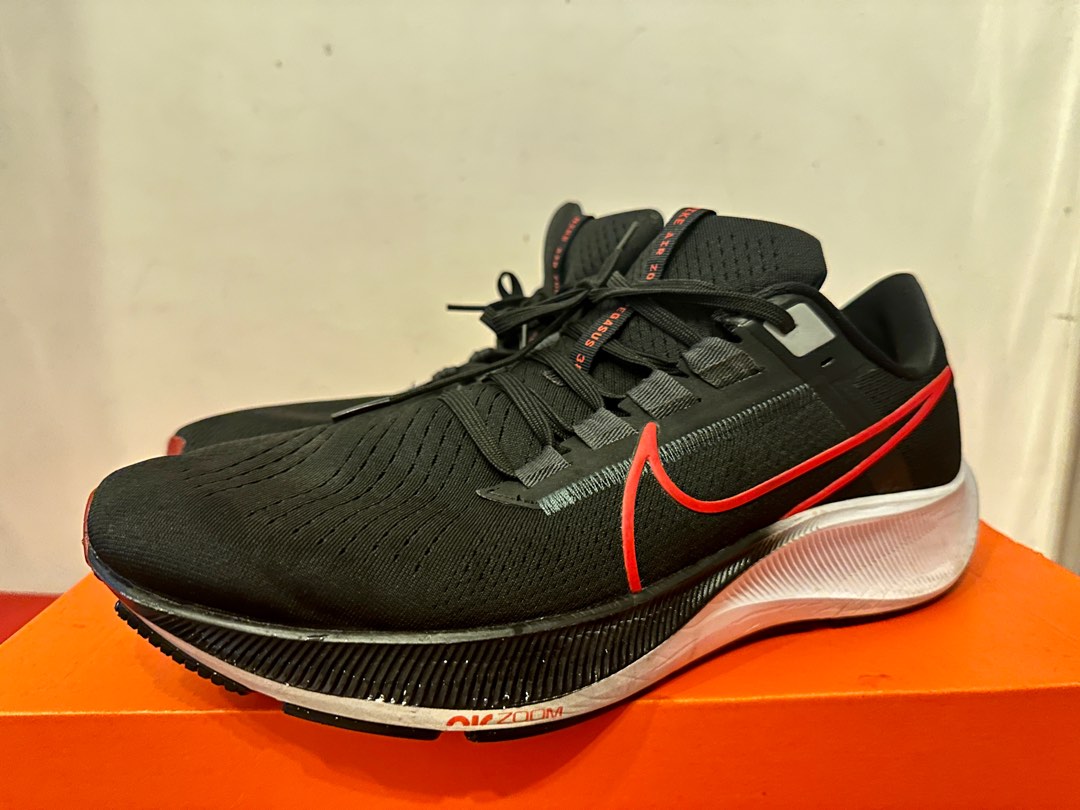 Nike AIR ZOOM PEGASUS 38 Black Red review Evan 03