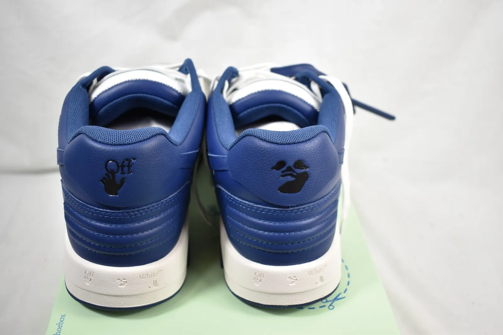 OFF-WHITE Out Of Office Diamond Blue review NikiaRochelle 01