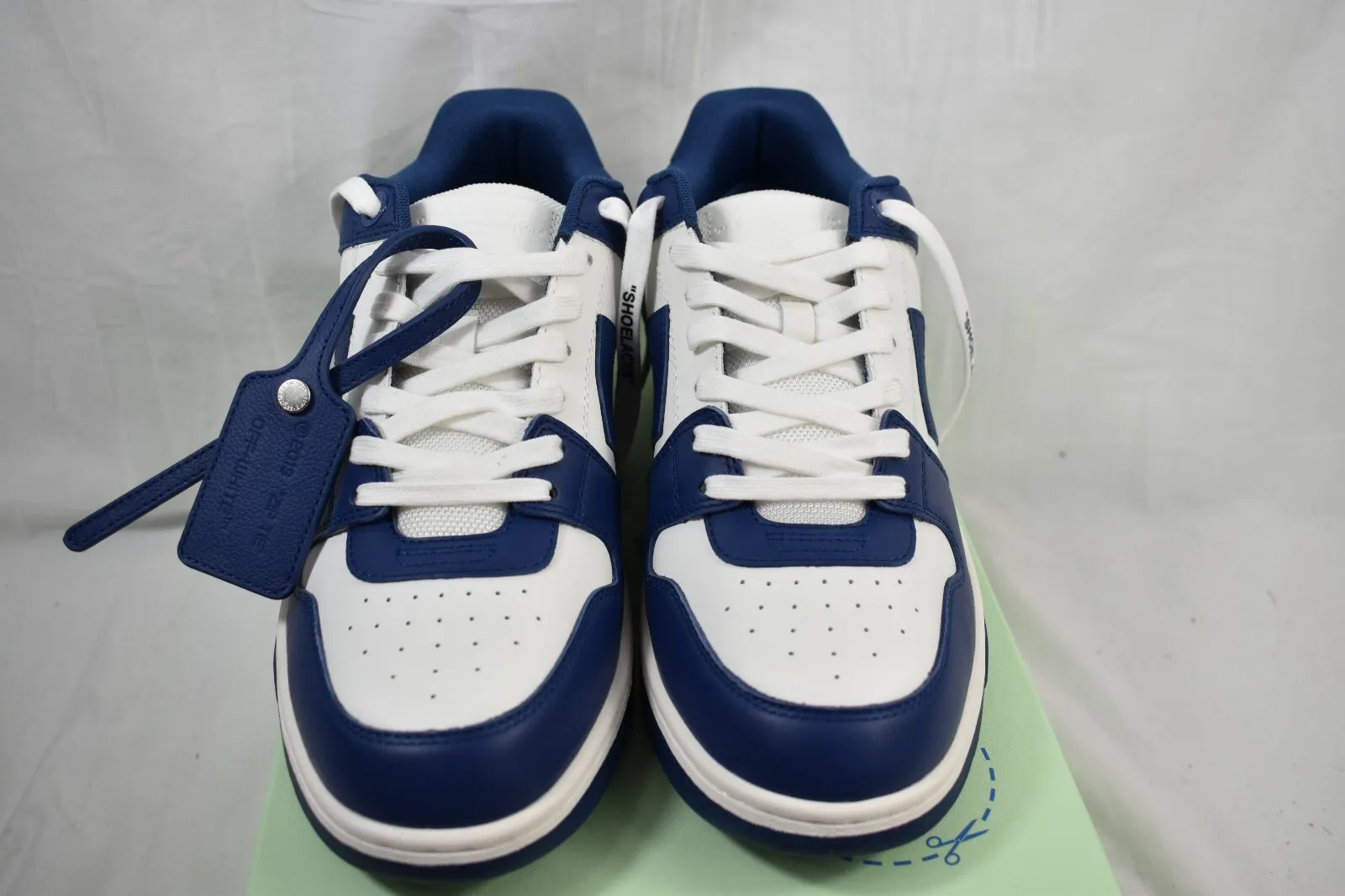 OFF-WHITE Out Of Office Diamond Blue review NikiaRochelle 03