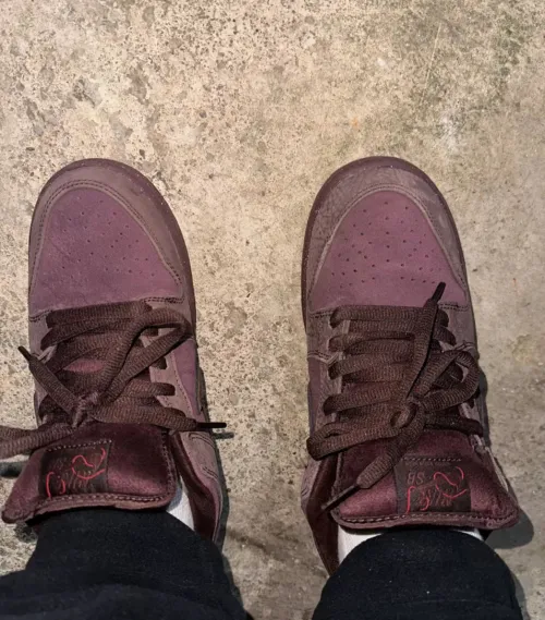 SX Nike SB Dunk Low Premium “Valentine’s Day”-red review 