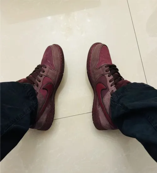 SX Nike SB Dunk Low Premium “Valentine’s Day”-red review 