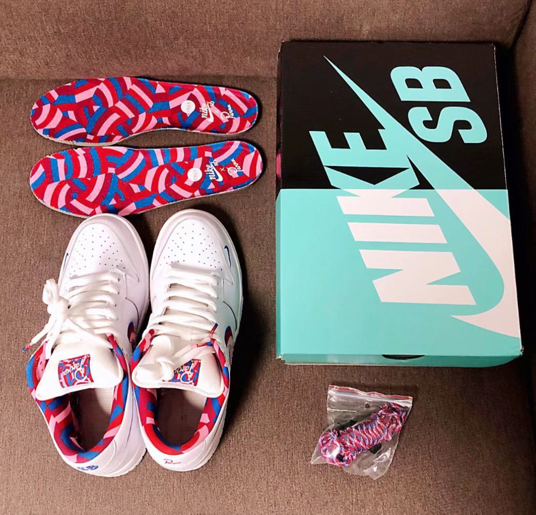 GB Parra Nike SB Dunk Low OG White review Laura H.