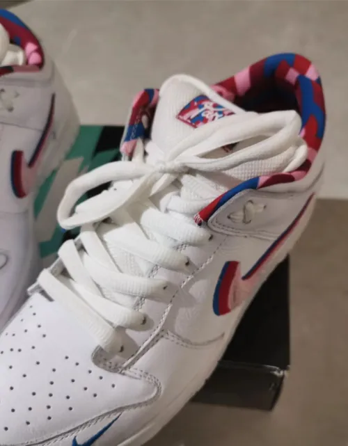 GB Parra Nike SB Dunk Low OG White review 