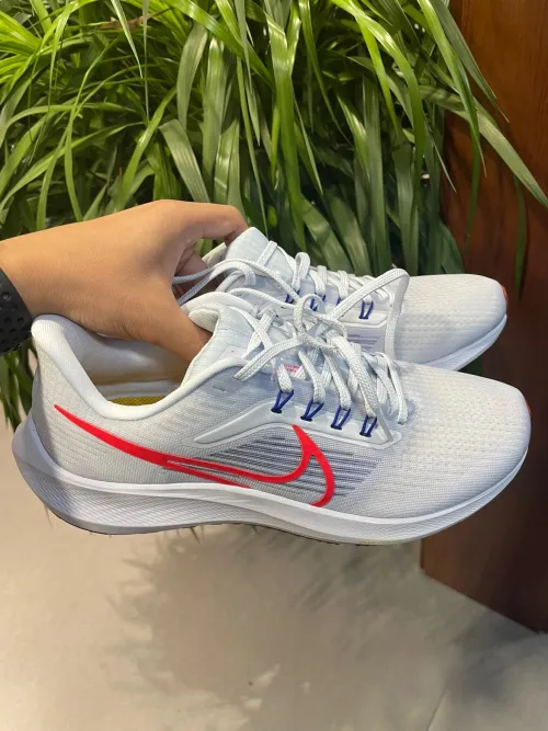 Nike Air Zoom Pegasus 39 Grey Bright Crimson review 