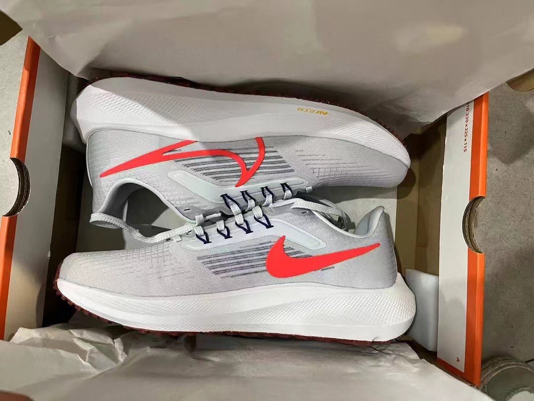 Nike Air Zoom Pegasus 39 Grey Bright Crimson review James