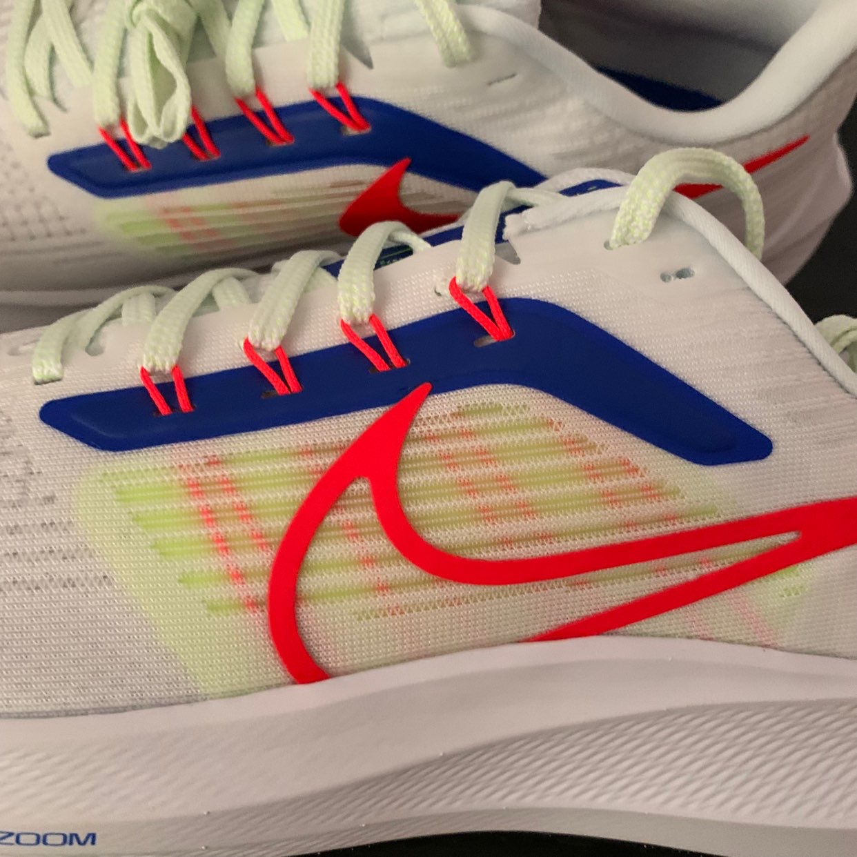 Nike Air Zoom Pegasus 39 White Blue Red-7 review Emily 01