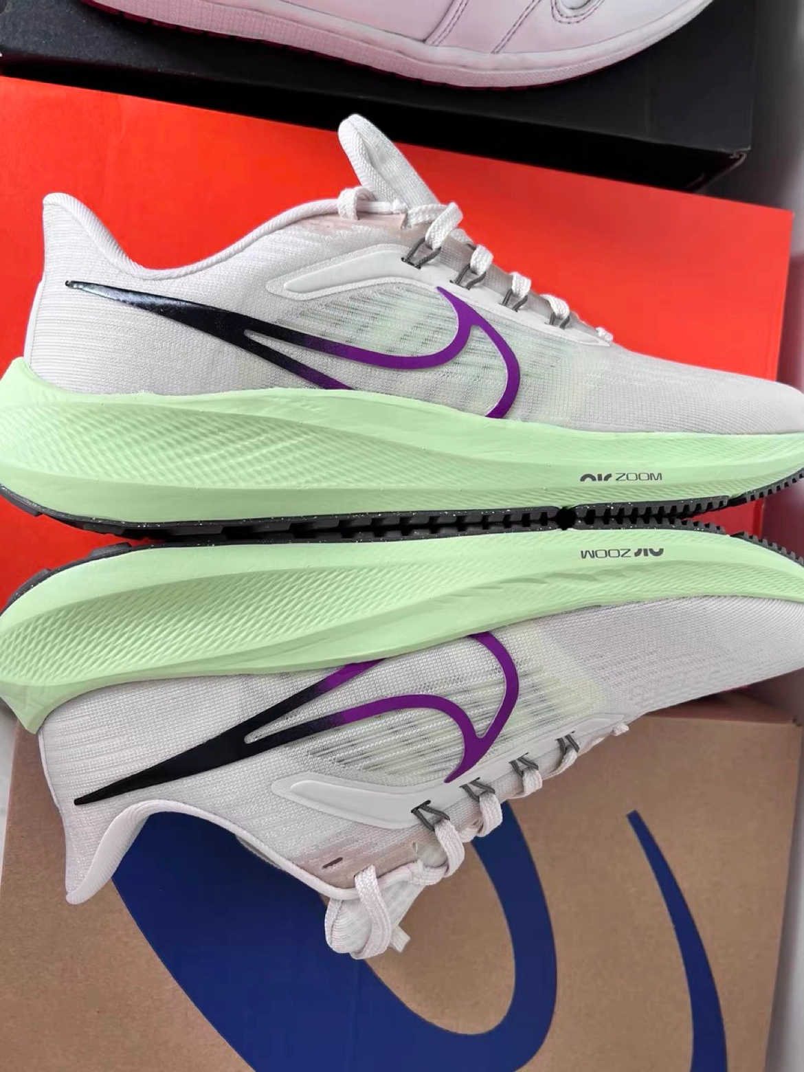 Nike Air Zoom Pegasus 39 Red Plum Barely Volt review Megan