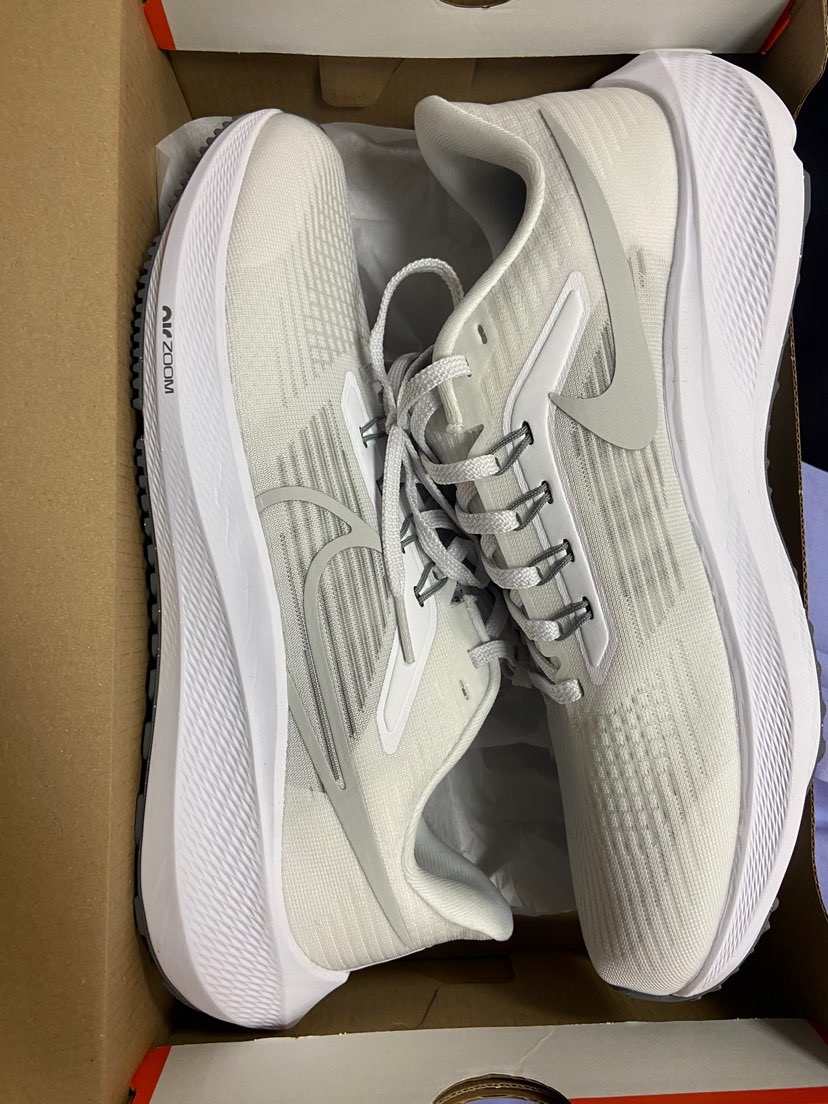 Nike Air Zoom Pegasus 39 White Grey Fog review Patrick