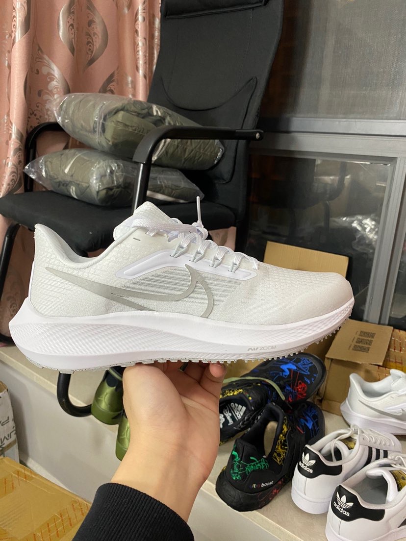 Nike Air Zoom Pegasus 39 White Grey Fog review Katie 03