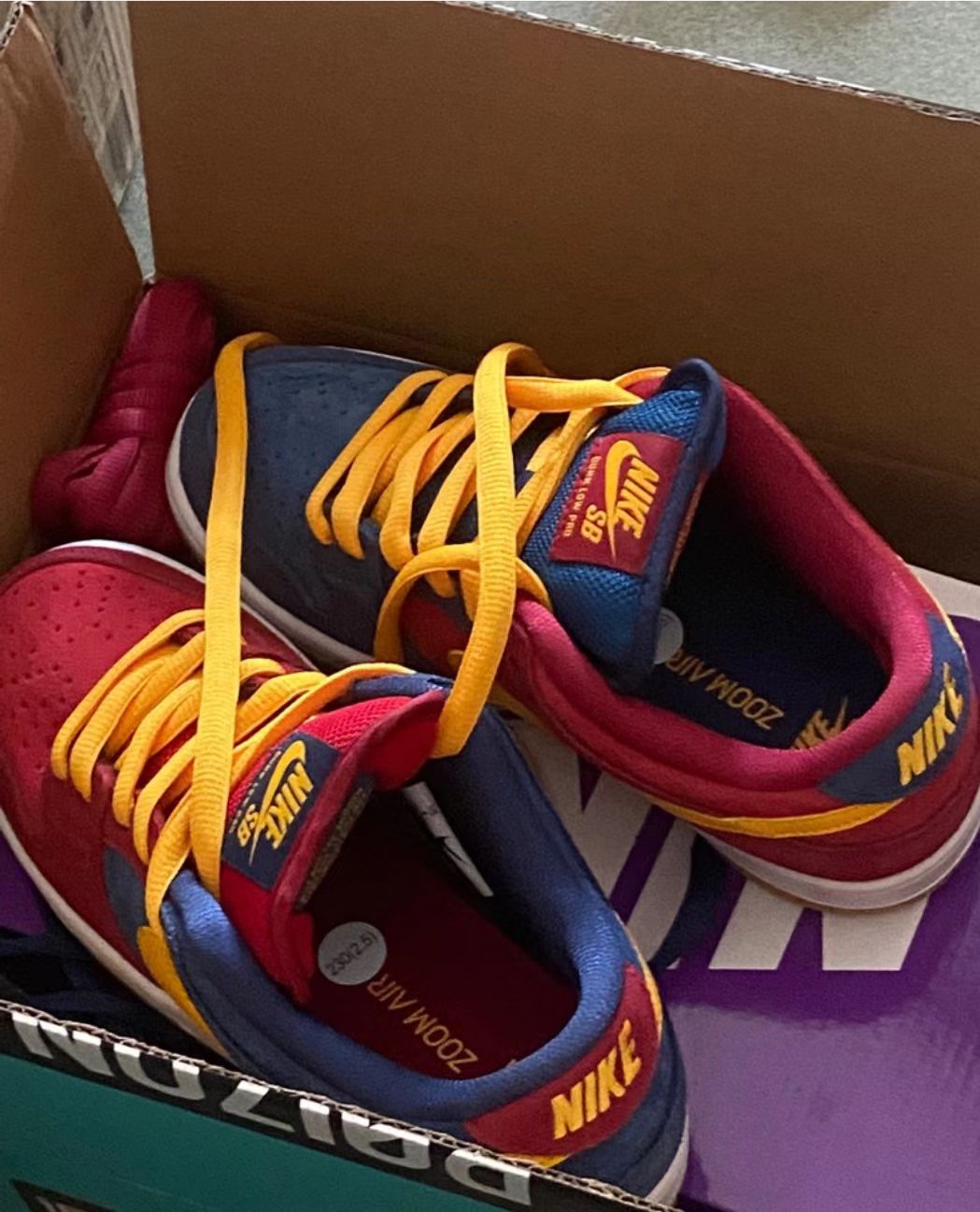 GB Nike SB Dunk Low 'Barcelona' review カスタマー