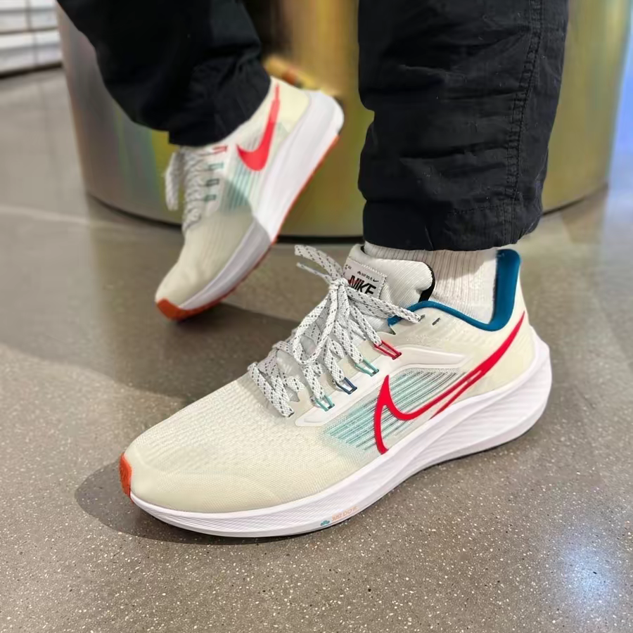 Nike Air Zoom Pegasus 39 White Blue Red review Grace 03