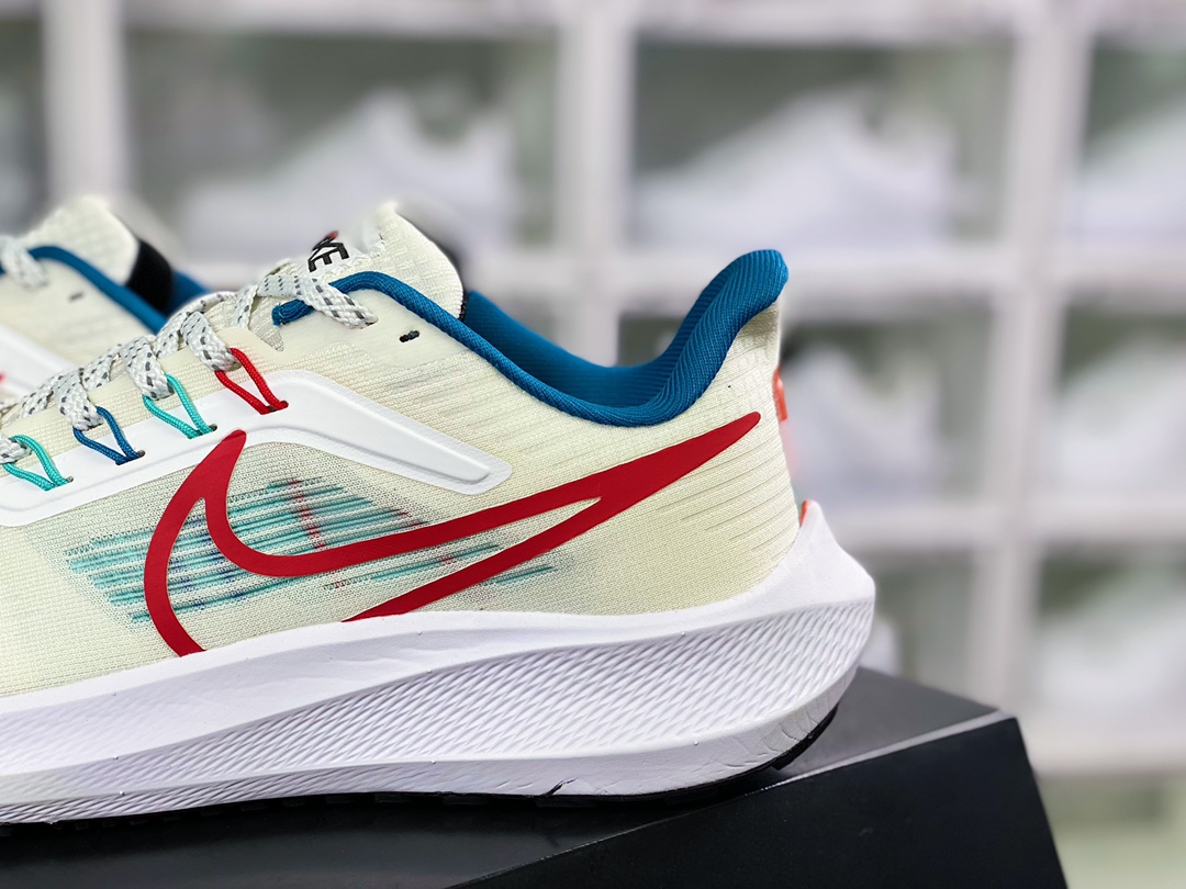 Nike Air Zoom Pegasus 39 White Blue Red review Brooke 01