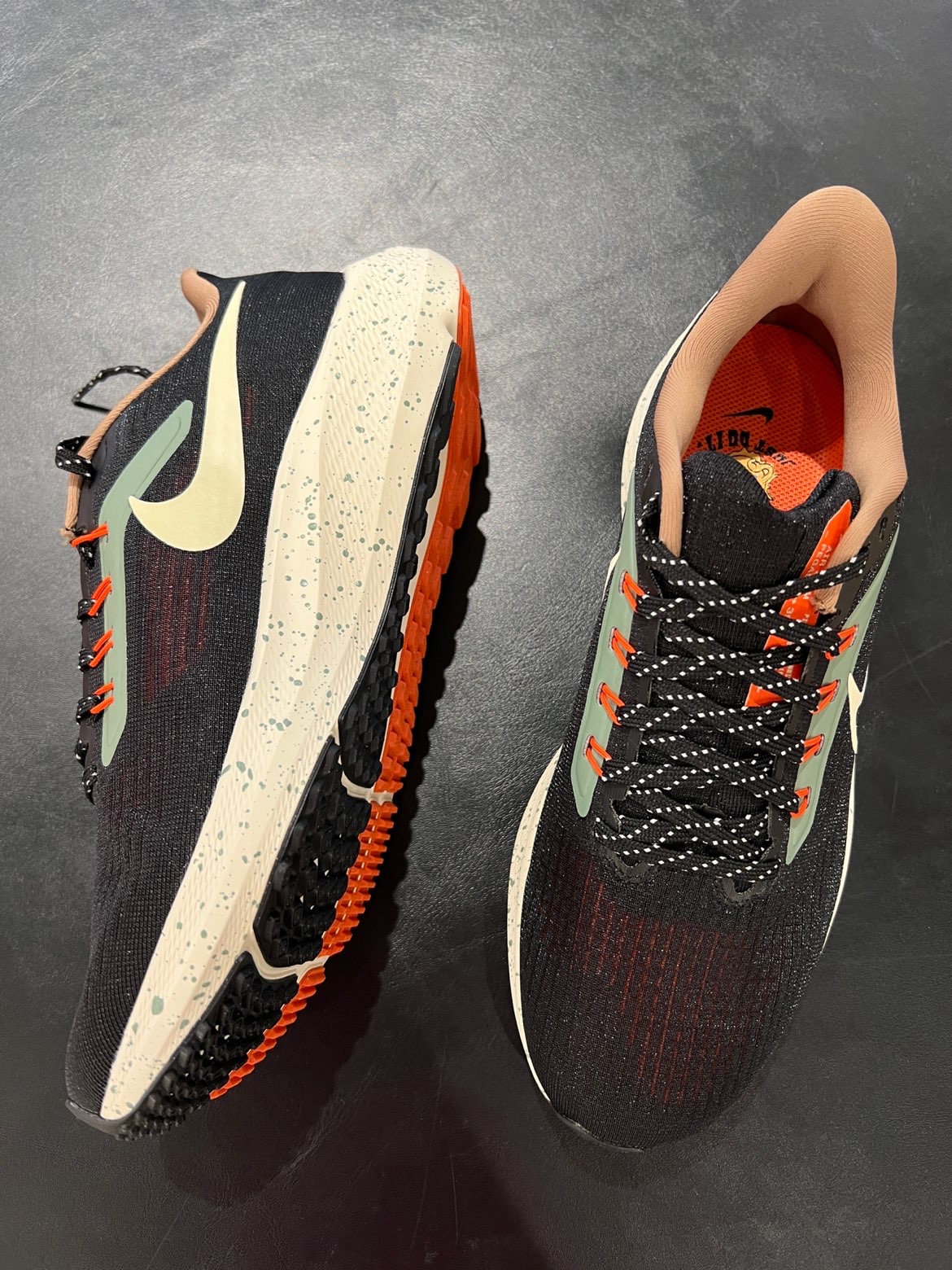 Nike Air Zoom Pegasus 39 Black White Orange review Tyler 04