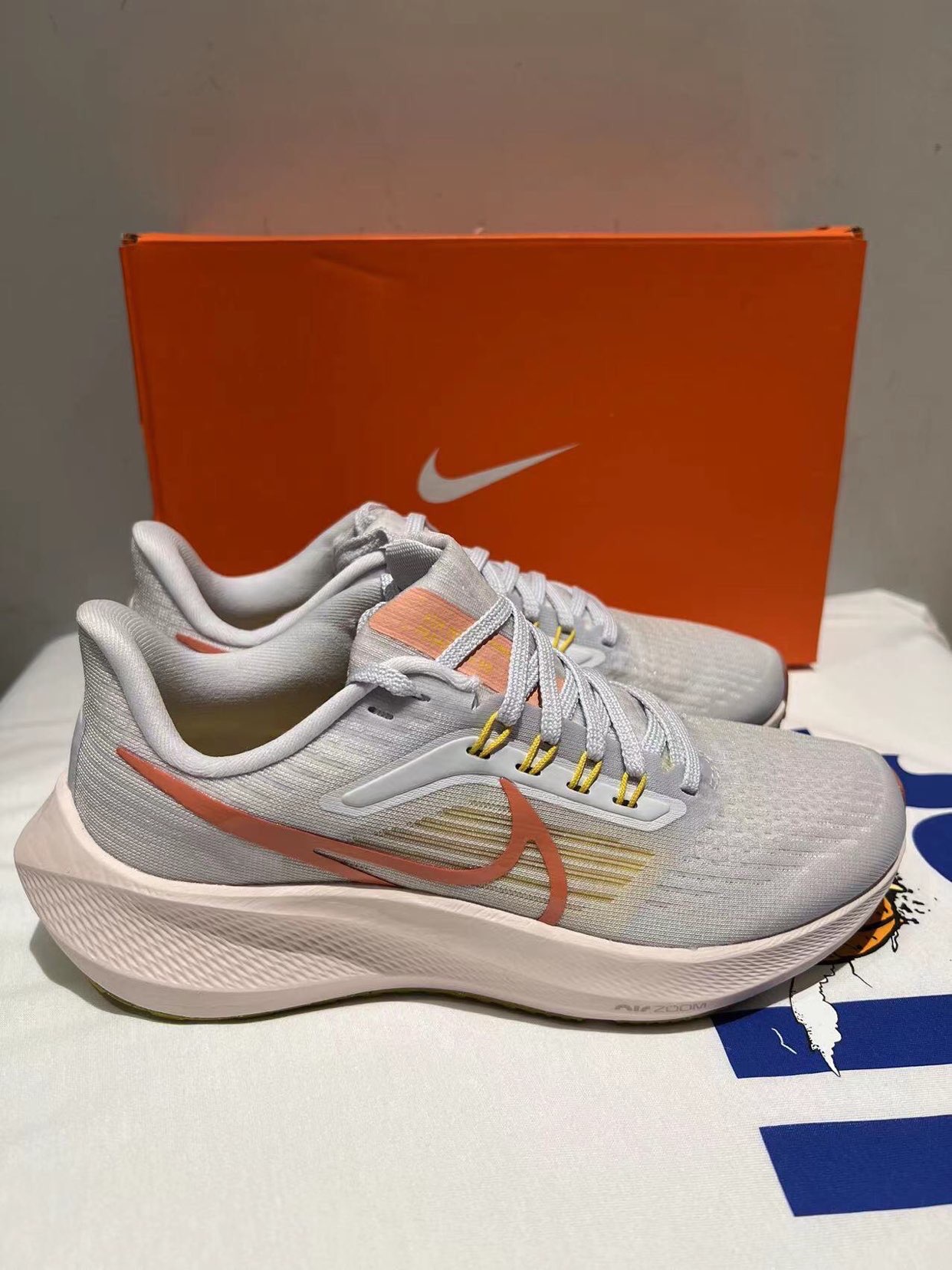 Nike Air Zoom Pegasus 39 Light white pink review Lauren 03