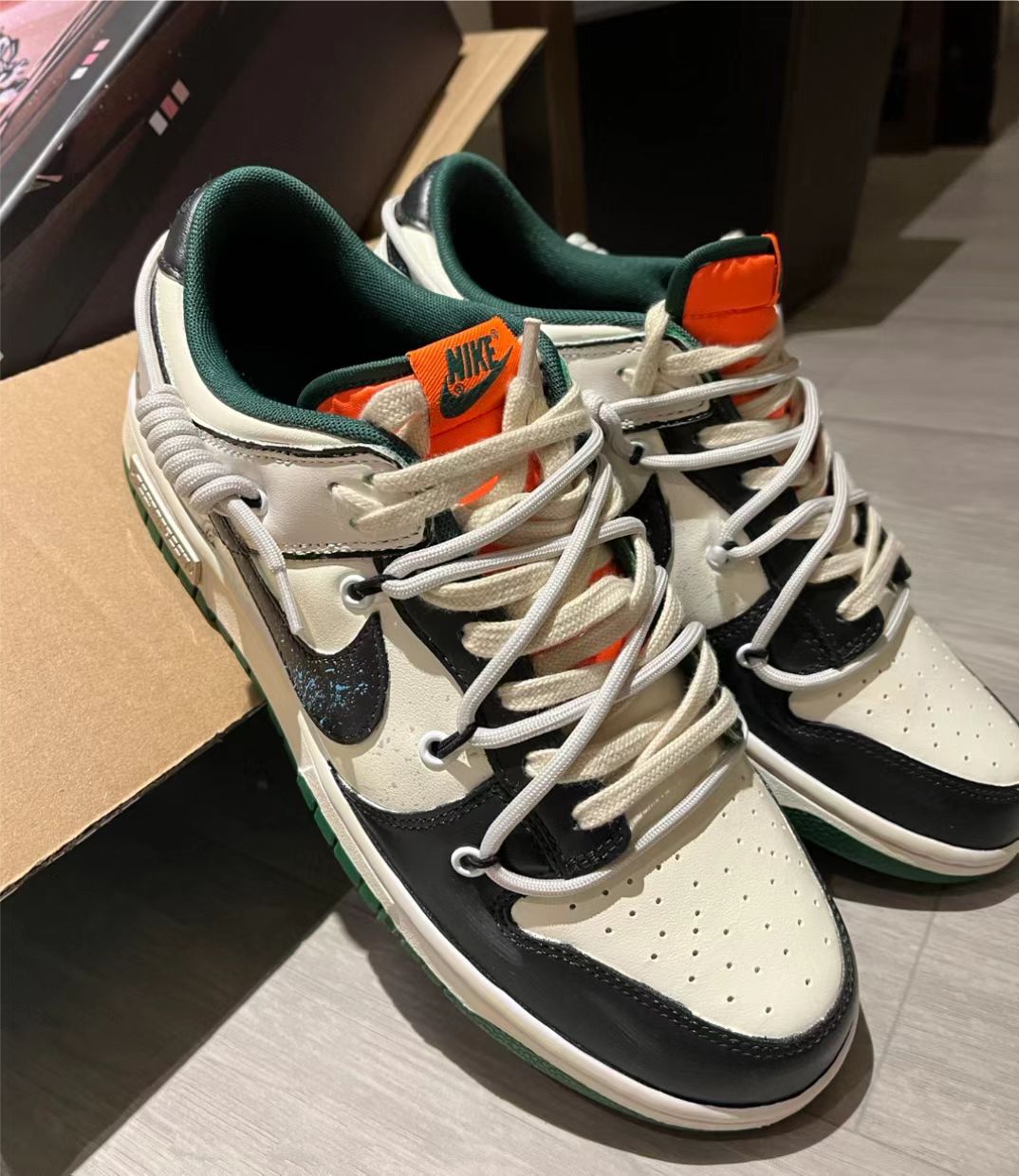 Nike Dunk Low Interstellar Orange Green review Katrina