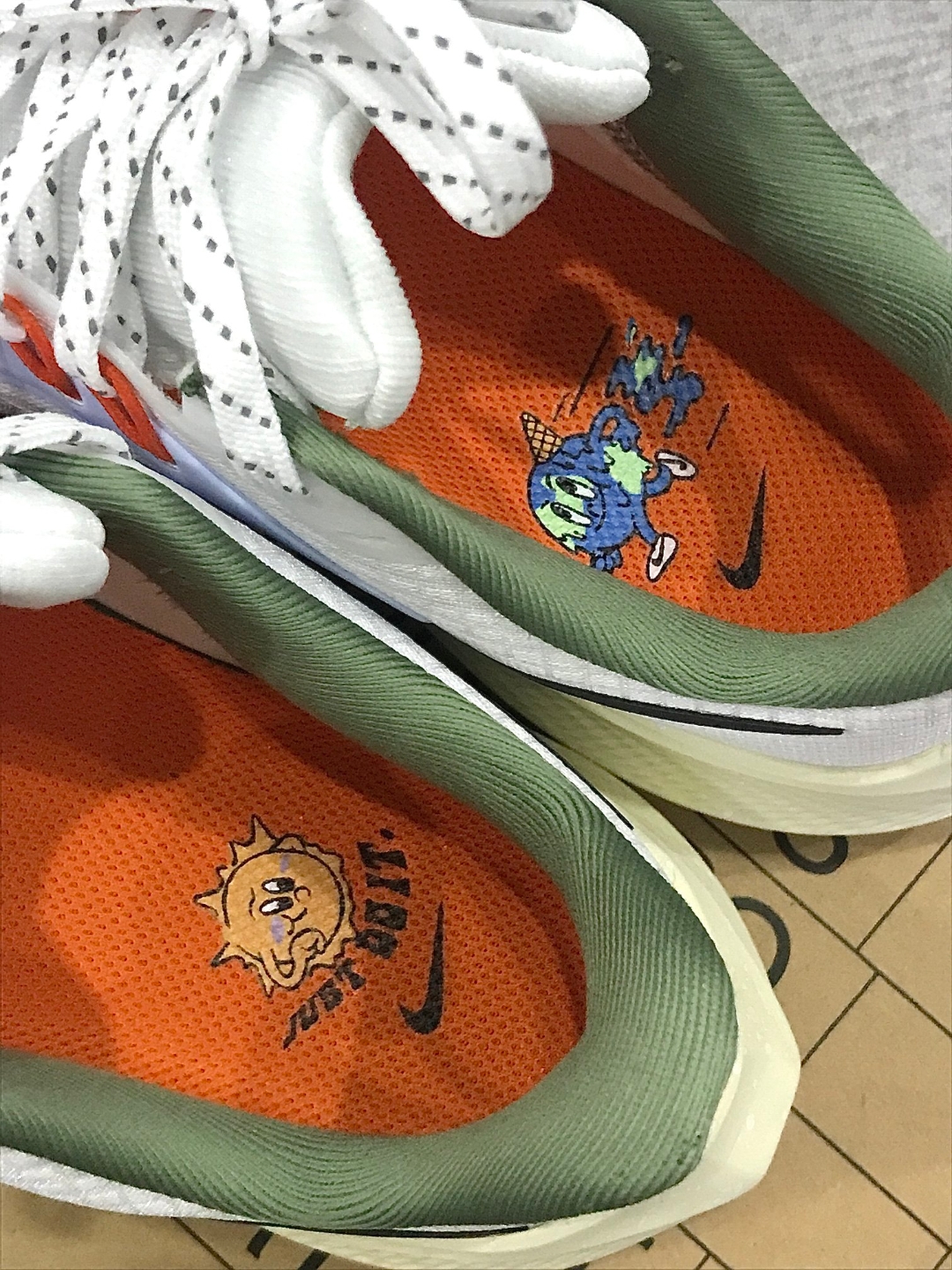 Nike Air Zoom Pegasus 39 Barely White Pink Blue review Logan 02