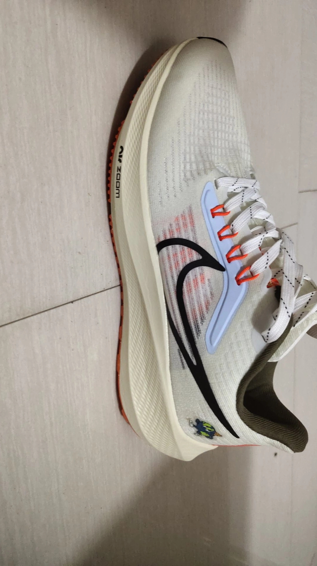 Nike Air Zoom Pegasus 39 Barely White Pink Blue review Harper